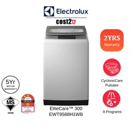 Electrolux 9.5KG Top Load Washing Machine | EWT9588H1WB (Mesin Cuci Washer Top Loader Mesin Basuh 洗衣