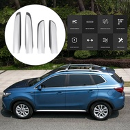 aihei -หลังคา Rack Rail End Cover 4 ชิ้นแร็คหลังคาฝาครอบ Shell เปลี่ยนสำหรับ Toyota Rav4 Xa40 2013 2
