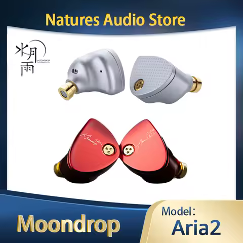 Moondrop Aria2 In-Ear Earphones Aria ii Dynamic IEMs Earbuds Monitor Headphone