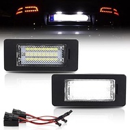 GSOWO 2 x LED Number Plate Lights for A-udi A1 S1 A4 B8 8K A5 A6 C7 A7 VW Golf 6 Variant J-etta Pass
