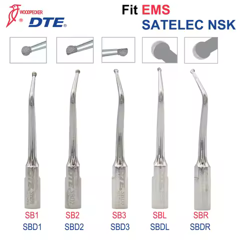Woodpecker DTE Dental Ultrasonic Scaler Tip Dentistry Accessories Material For Dentist Cavity Prepar
