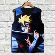 Boruto Naruto Lekbong 3D Anime Cartoon Singlet for Kids and Adults Unisex - Jkids