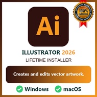 Illustrator 2026 AI Windows Mac Lifetime Use Fast Delivery