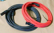 สายโซล่าเซลล์​ Lapp Kabel  เยอรมัน แท้ เบอร์6 ยาว 15 เมตร 2 เส้น (ยาวรวม 30 เเมตร สีดำ และ สีแดง