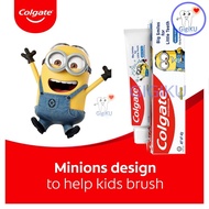 Colgate kids minion toothpaste ubat gigi budak 40g ubat gigi kanak kanak (600 ppm fluoride) expAUG20