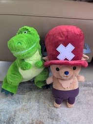 One Piece Chopper 索柏 & Toy Story Rex 抱抱龍