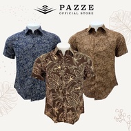 [Batik 10/11] Pazze Baju Batik Slim Fit Short Sleeve SS30487/488/489/490/491/492/494/497/498/499/501