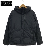 Beauty & Youth United Arrows 黑色 Komatsu Mater Chambray 連帽羽絨外套 700FP 防水 L [二手]