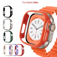 Hard PC Case For Apple Watch Ultra 49mm Shockproof Anti-Scratch Frame case for iWatch Ultra 49mm