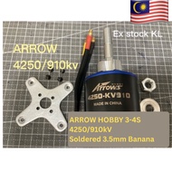 ARROW HOBBY Brushless Motor -4250/910kv (3-4S)