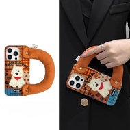 Handbag Design Phone Case for Samsung S25/S24 Ultra/A53 - Silicone Shockproof Cover with Stand