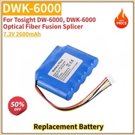 100% New High Quality 7.2V 2600mAh Replacement Battery for Tosight DW-6000, DWK-6000 Optical Fiber F