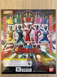 bandai 未來戰隊 扭蛋 連機頭紙