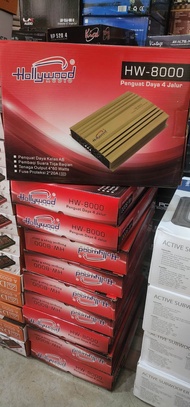 Power 4ch Hollywood Hw8000