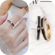 4s grosir solo || Cincin titanium anti karat || Cincin Couple Titanium Anti Karat Aksen Berlian Imit