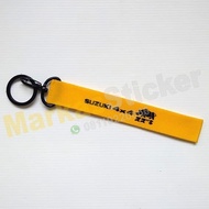 Suzuki 4x4 Custom Car Motorcycle Key Holder aesthetic keychain Automotive Logo Branded landyard id c