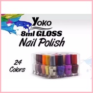 ◄ ● YOKO Nail Polish Set 24pcs 8ml