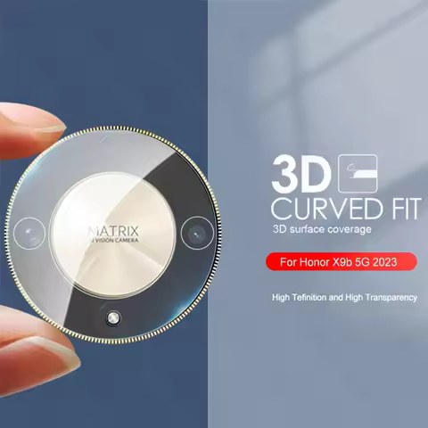 Honer X9b X9c Case 3D Curved Tempered Glass Camera Lens Protector Cover For Honor X9b 5G HonorX9b Ho