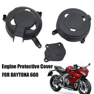 Motorcycle Engine Cover Protector Case Engine Guard Protection Set For Daytona 660 Daytona660 2024