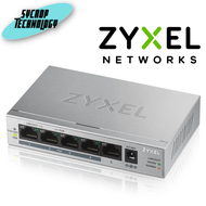 ZYXEL Gigabit Switching Hub 5 Port GS1005HP (5'',4 POE) ประกันศูนย์