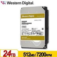 WD241KRYZ 金標 24TB 3 . 5吋企業級硬碟 • 專為在企業級儲存系統和資料中心內使用而打造 •  512