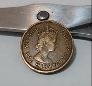 ($29/1個) 英女皇頭像 (大)[一毫]硬幣 (1973年)