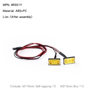 INJORA YELLOW RECTANGULAR TURN SIGNAL LIGHT (2PCS) GRC-R001Y