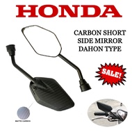 Honda  Click 125i  Carbon short side mirror dahon type universal