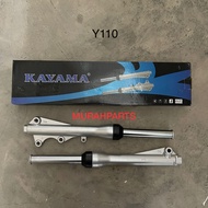 YAMAHA Y110 FRONT FORK ASSY FORK DEPAN BATANG FORK STANDARD Y110 SS Y110SS YSS SS110