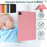 Tablet case For iPad Pro 12.9 2022 12.9 2021 2020 2018 Liquid Silicone Soft Shockproof Protective Case