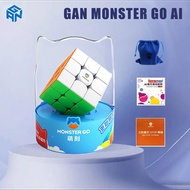 GAN Monster Go AI EDU รูบิค 3x3 แม่เหล็ก 3×3monstergo ของเล่นปริศนาสำหรับเด็ก  เหมาะสำหรับเด็กและผู้ใหญ่ จัดส่งจากประเทศไทย
