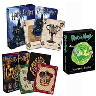 Harry Potter Merchandise Playing Cards Hogwarts College Creative Board Game Entertainment Cards temu
