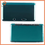 Pinkcat Clear Split Shell Transparent Protective Cover Case Screen Film LCD Screen Protector For 2DS