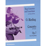 [Xuexing Bookstore] O. Rieding Concertino in E Tune Concerto Op.7 Violin/Piano