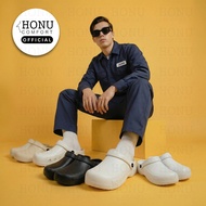 HONU COMFORT Professional Men Close Clogs Anti Slip Waterproof Shoes for Nurse Chef Medical Kitchen