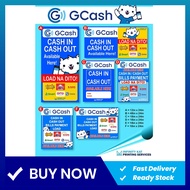 Gcash Cash in / Cash out / With Eyelet 13oz Tarpaulin Media thickness Outdoor / Indoor High Quality 