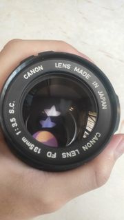 Canon FD 135mm f/3.5 S.C. Lens Made in Japan 菲林相機