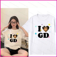 PS2 GD G-DRAGON summer T-shirt KPOP Short Sleeve Top Bigbang VIP fans gift SP2