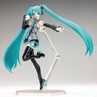 "Pretty Girl Figma 014# Hatsune Miku Virtual Singer Onion Girl Joint Movable Figurine Model Design.