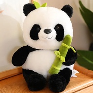 New Simulated Panda Small Bamboo Tube Doll Birthday Gift Childrens Day Gift Cute Panda National Trea