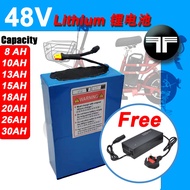 .StonBike lithium battery 48V 20Ah 30Ah e-bike electric bicycle e-scooter battery free charger