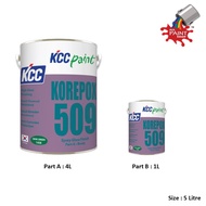 5L KCC KOREPOX 509 (EPOXY FLOOR PAINT) - 1457 MISTY GREY