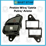 Proton Wira Double Signal Switch Hazard Emergency Switch Aircond Switch Suis Kecemasan Hawa Dingin W