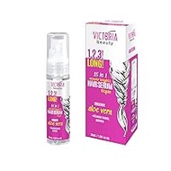 Victoria Beauty - Hair Serum for Hair Growth with Organic Aloe Vera, Quinoa and Vitamins A, B3 and B5, Optimal Hair Care for Women, Hair Serum, Provides Lots of Moisture, 30 ml