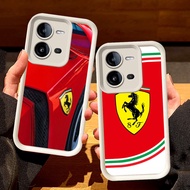 White Casing for VIVO Y51S Y51 V25E V25 Y200 Y33 V50 Lite Y51A Y53s Y75 V23 V23E Y31 5G S43 Ferrari