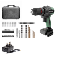 Tanzu TZ-Z-80 MT-21V Cordless Electric Drill Impact Drill bits  Screwdriver Drill Rechargeable Lithi