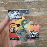 Jurassic World Snap Squad Wave 1 Velociraptor Blue