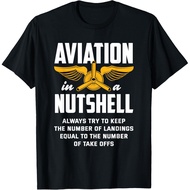 Funny Aviation Lover T-Shirt Mans