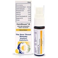 Kamillosan M Throat Spray Solution, Anti-inflammatory , 15ml, 1 bottle - ORIGINAL 50m3