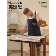 MEEDEN Medean Canvas Apron Painting Sketch School Gouache Acrylic Oil Painting Watercolor Art Studen